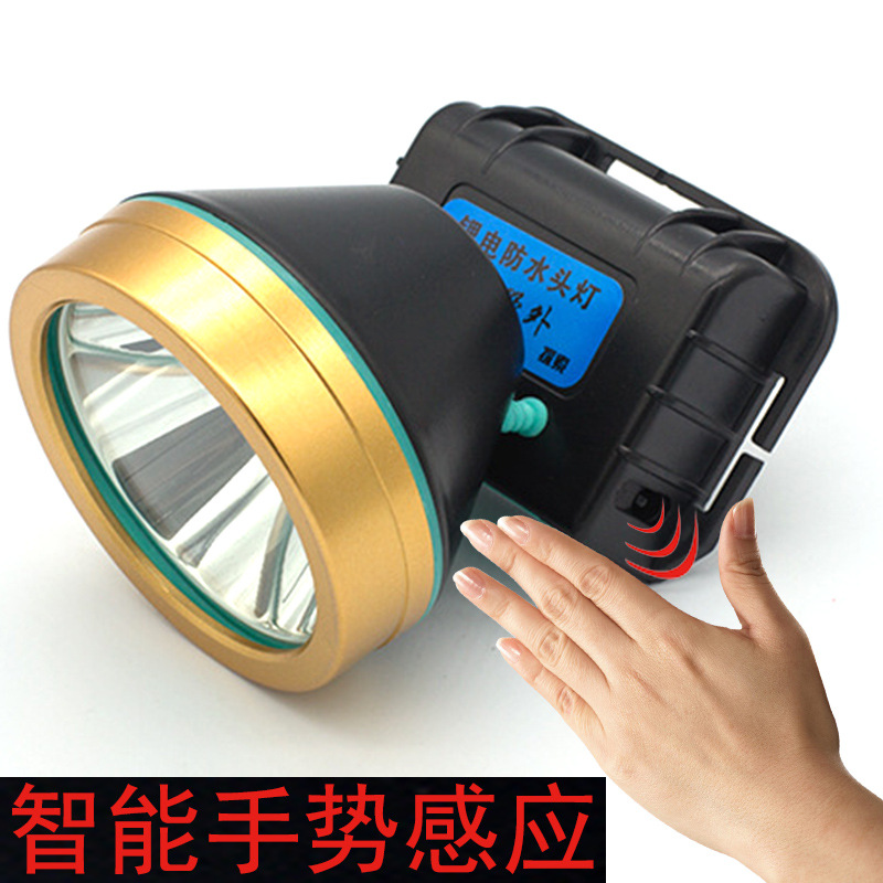 Luces luminosas de inducción T6 de luces luminosas USB recargables lámpara de pesca nocturna iluminación al aire libre lámpara LED montada en la cabeza