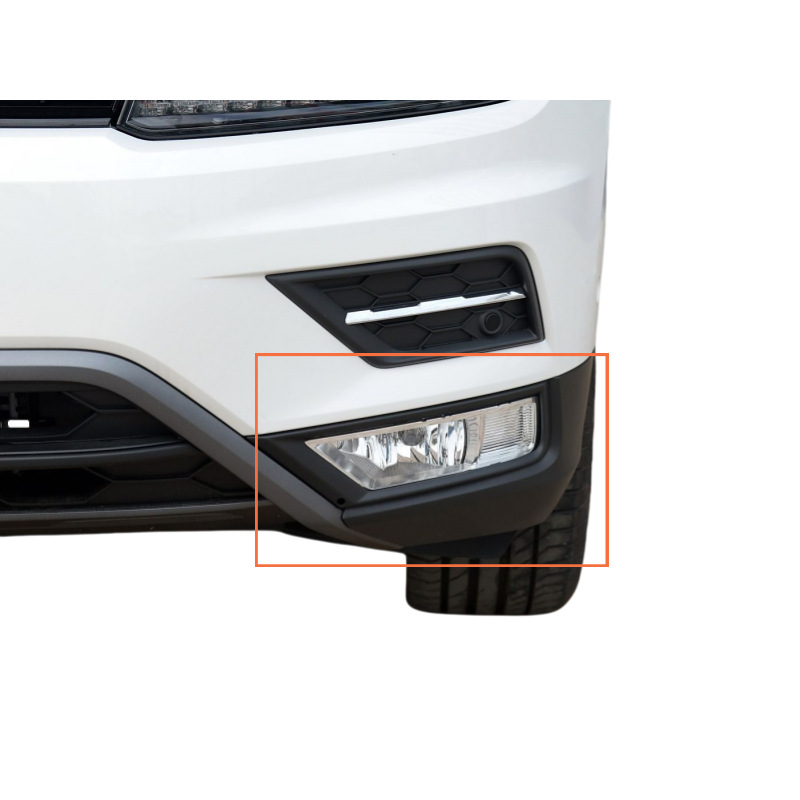 5NG853211 17 new Tiguan L fog lamp frame cover plate bracket front bar ventilation net front frame bracket
