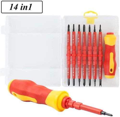 7-in-1 electrician multi-purpose multi-specification screwdriver set dual-purpose screwdriver repair tool set