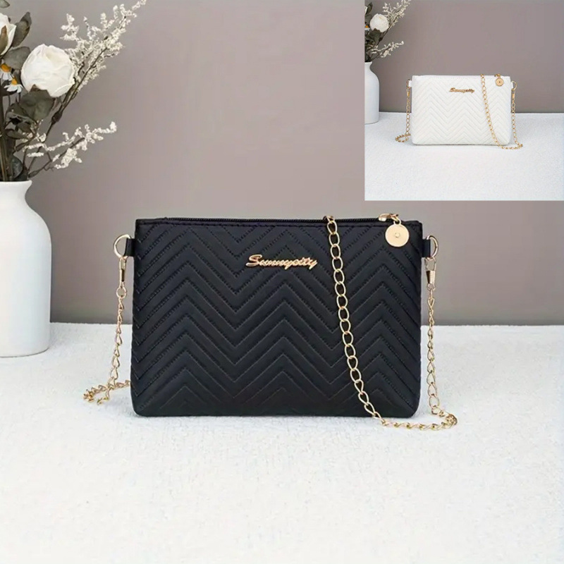 Stripes simples color sólido alta sensación de cordón cadena correa de hombro bolso al por mayor bolso de viaje pequeño mochila de damas
