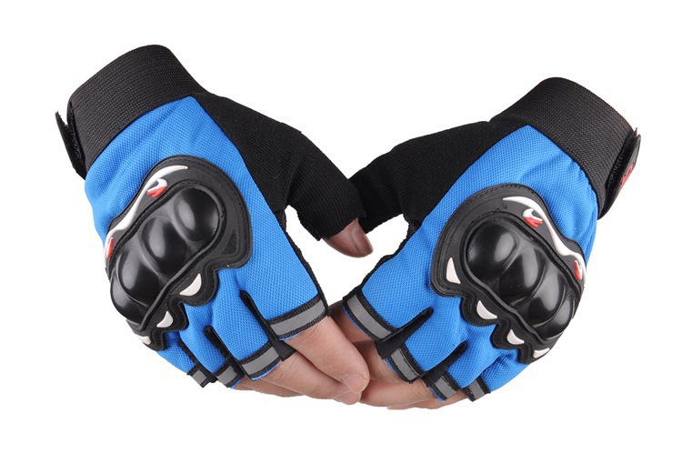 Dedo completo fuera de carretera primavera, verano y otoño montar medio dedo motocicleta ciclismo guantes al aire libre cáscara dura mano protección guantes de la motocicleta