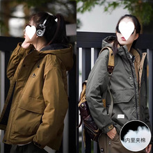 潮牌男秋冬款2024加厚棉衣韩版时尚棉袄外套百搭保暖冬季棉服