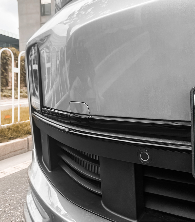 Ideal L6L7L8L9 Front Bar Trim Black Modified Car Window Black Samurai Appearance Decoration Patch Car Accessories