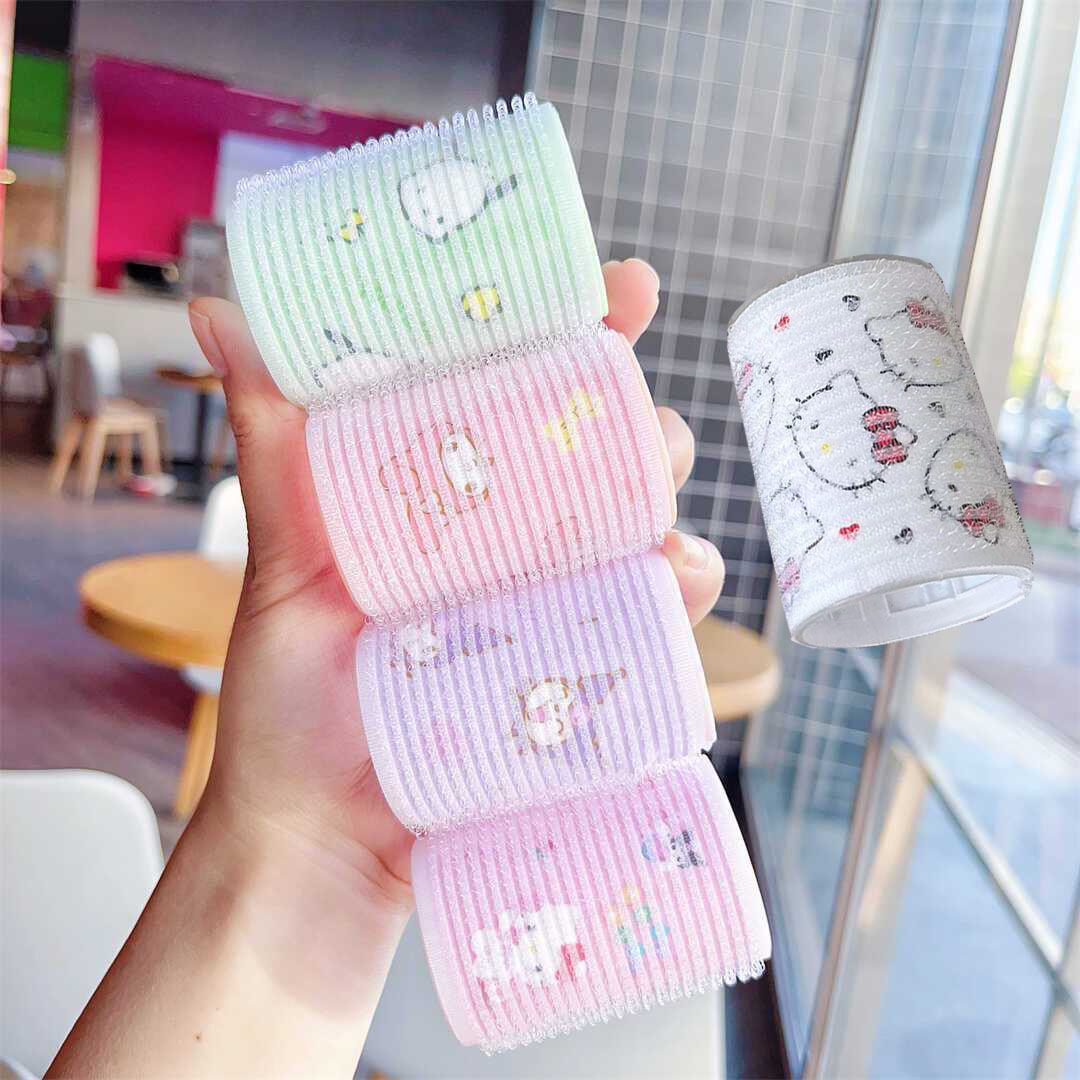 New Kt Meow Air Bangs Curling Roller Korean Style Eight-Shaped Forehead Bangs Curling Clip Hair Styling Tool