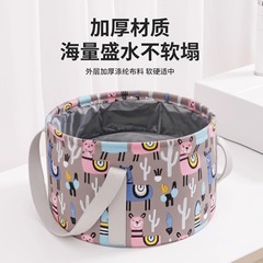 厂家定制便携式旅游酒店户外洗衣服盆神器专用大号泡脚桶折叠脸盆