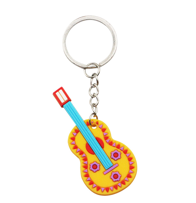 Cute Cactus Animal Metal Keychain display picture 2