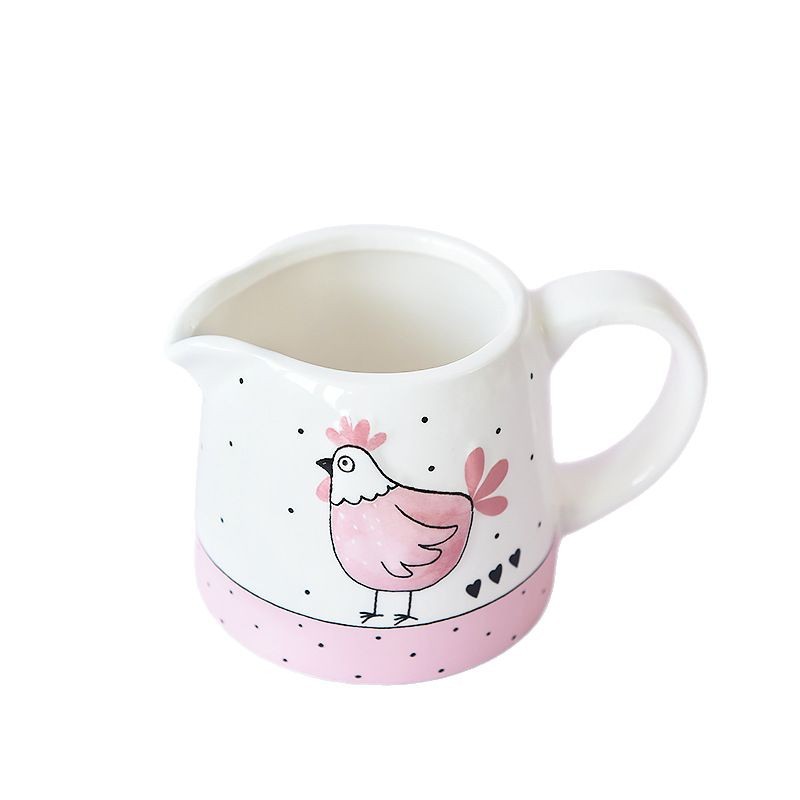 Amazon creativo transfronterizo de Pascua de cerámica taza de café de alto valor para el desayuno casero taza de leche fabricante al por mayor