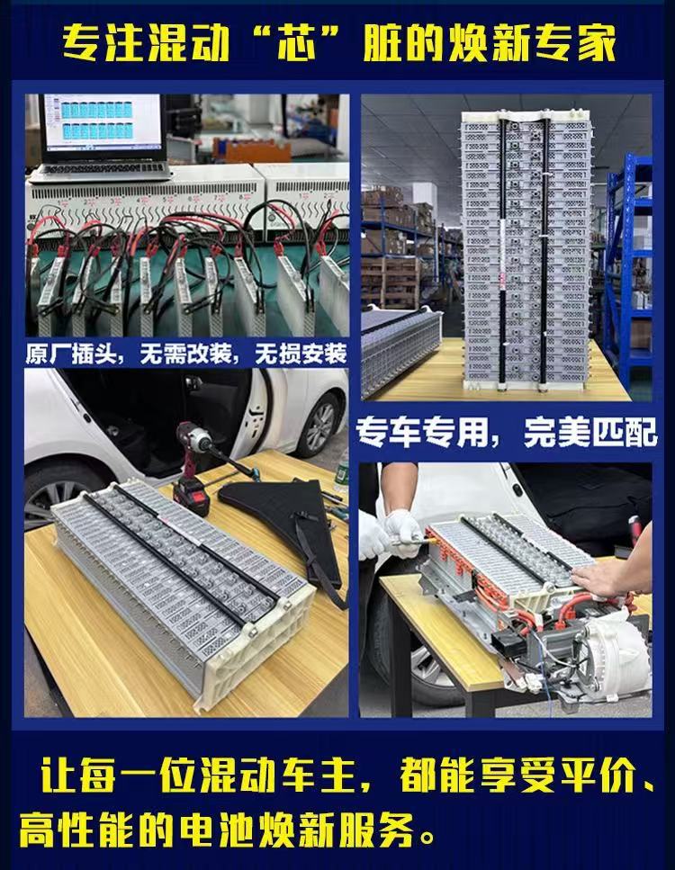 Brand New Hybrid Car Lithium Battery Pack Trade-In Program for Toyota Levin, Corolla, Camry, Sienna, Crown