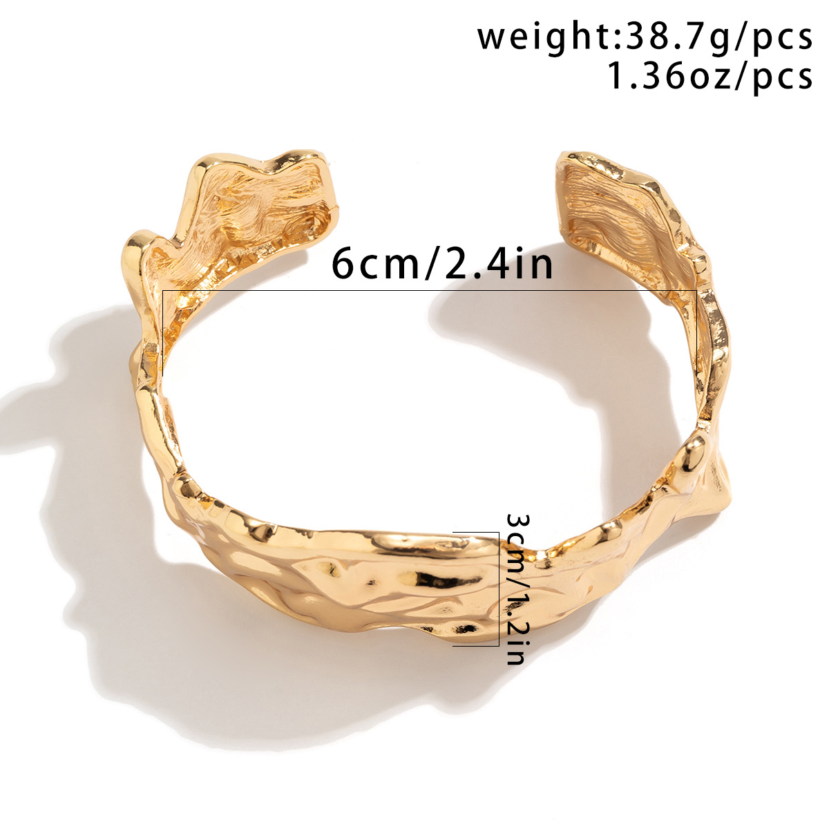 Elegant Glam Geometric Alloy Plating Women's Bracelets Earrings Necklace display picture 19