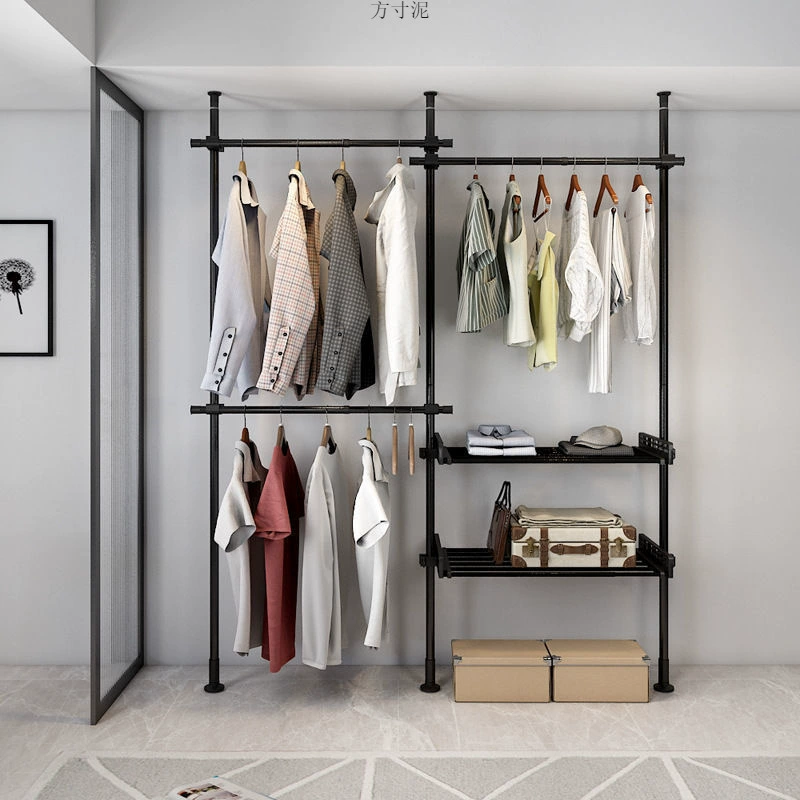 Вешалка вешалка вертикальная планка многофункциональная вешалка для домашнего использования простой шкаф для аренды комнаты вешалка