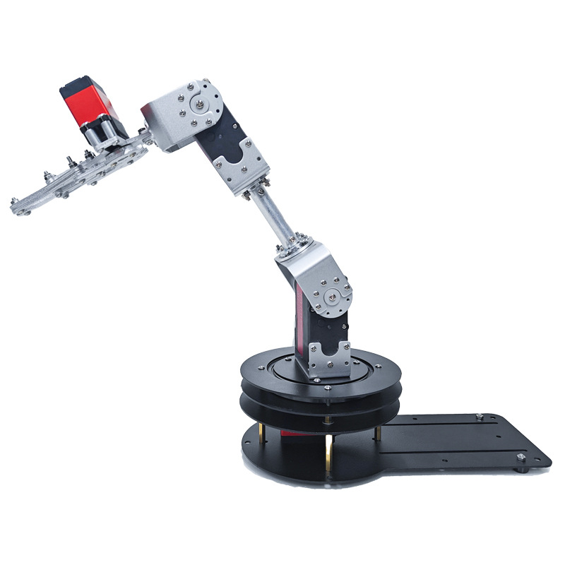 小型四轴舵机机械臂1KG负载可编程diy套件机械手 机器人抓取