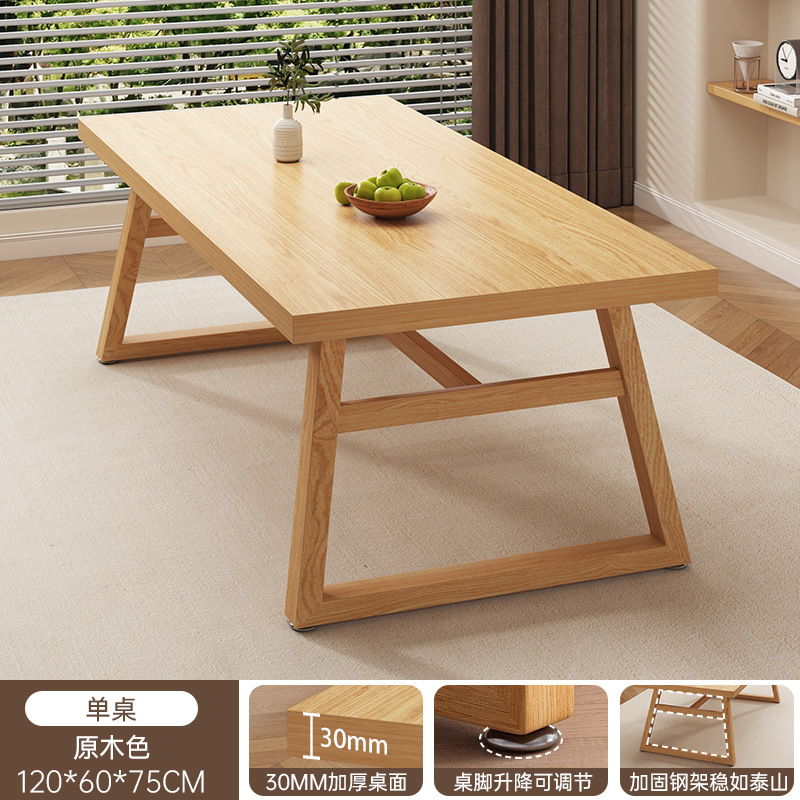 Mesa de comedor multifuncional Mesa cuadrada Mesa cuadrada Mesa de comedor simple Mesa de comedor Mesa de computadora doméstica Mesa de estudio del dormitorio