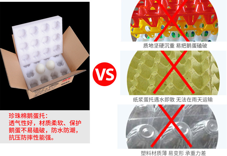鹅蛋泡沫托