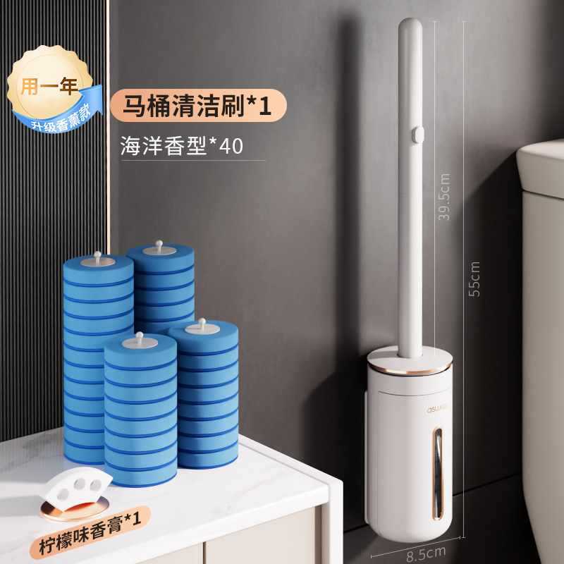 Esquina muerta doméstica sin limpieza colgada en la pared cepillo de lavado de inodoro cabeza de cepillo nuevo 2023 cepillo de inodoro desechable conveniente reemplazo