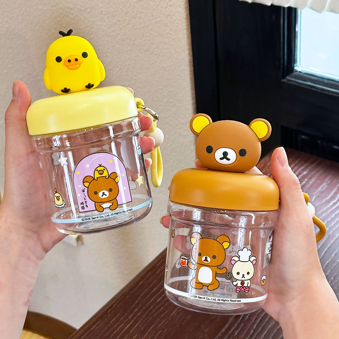 Taza de agua de oso fácil 2026 nueva taza tritan de verano portátil para la escuela taza especial acompañante