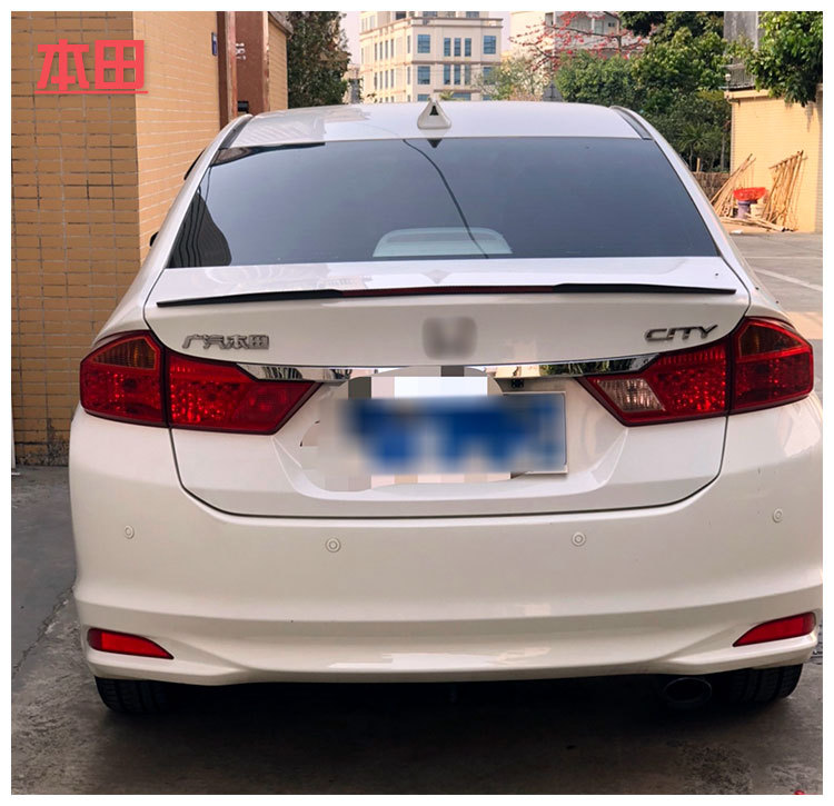 Universal Sedan Rear Wing No-Drill Modification Legal for Lynk & Co 05 Exterior Rubber Blade Spoiler Wholesale