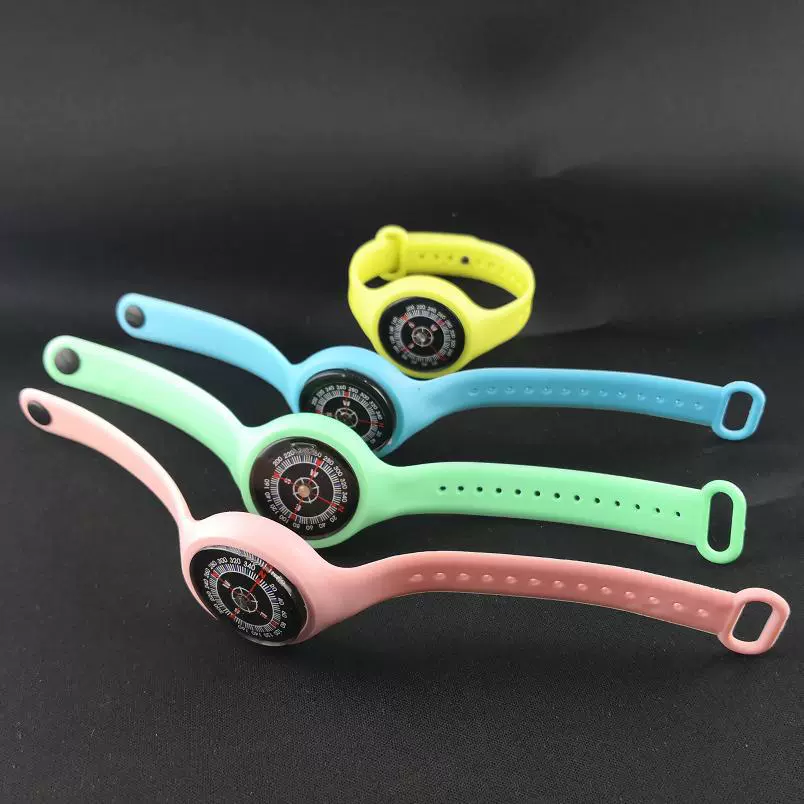 Часы-компас, товары для улицы, подарок, студенческий компас для кемпинга, ремешок для часов, небольшой товар, масляный наполнитель, микро-мини