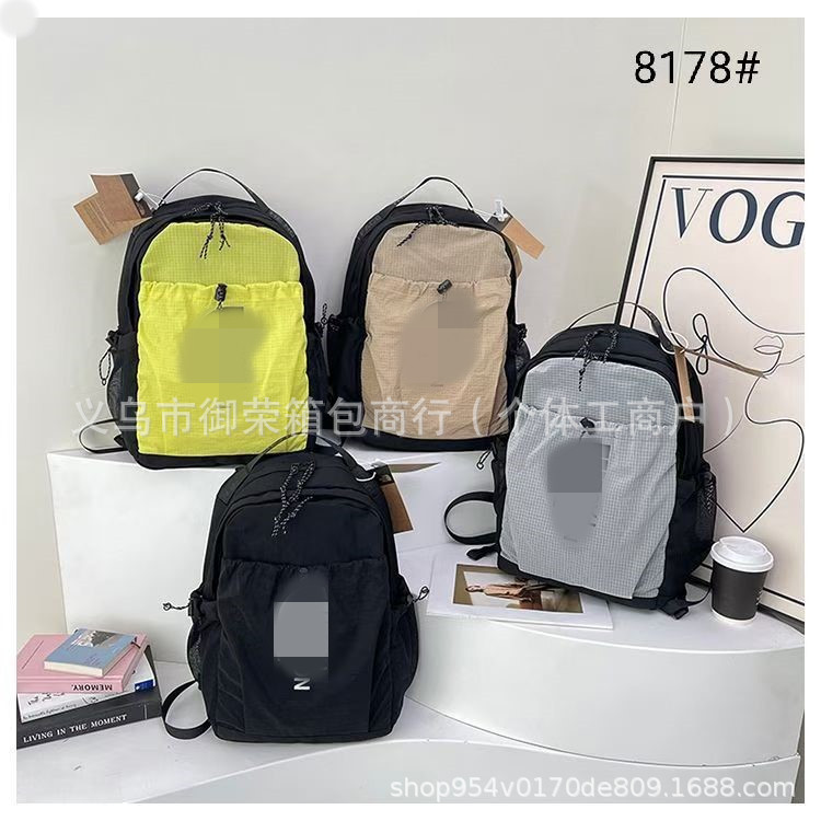 Beijia's New Large-Capacity Backpack, Casual, Lightweight, Sports Student School Bag, Outdoor Travel Bag, Computer Bag, Universal