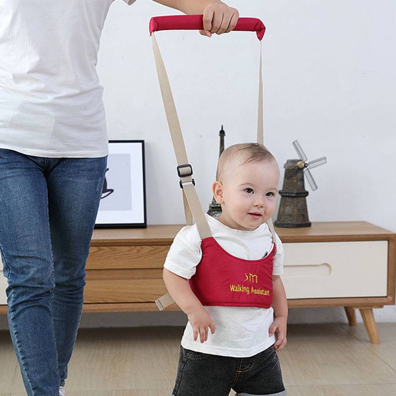 Cinturón de seguridad para bebés caminando, cinturón de seguridad para niños, cinturón de tracción de cintura transpirable a prueba de caídas, Amazon