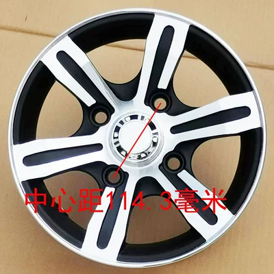 15570r12 aluminum alloy wheel – Motorcycle wheel hub - the-center-distance-of-the-aluminum-ring-is-1143-mm-6-ribs