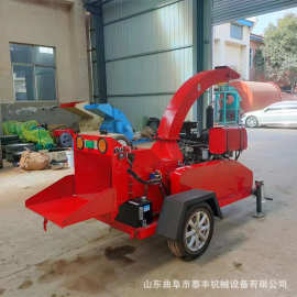 大中小型柴油移动树枝粉碎机园林绿化碎枝垃圾粉碎机械厂家现货