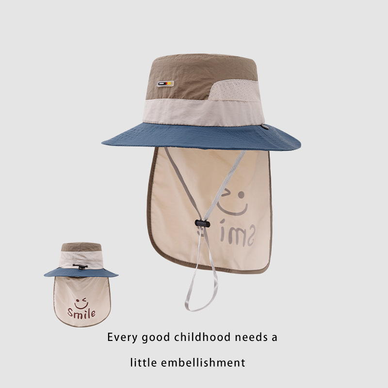 Sombreros solares para niños sombreros solares para niños sombreros de verano sombreros de sol para niñas sombreros de pescador secado rápido primavera y otoño