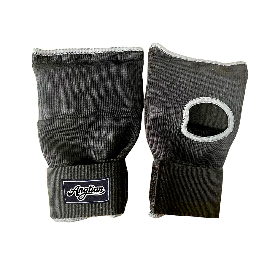 Fábrica Angtian guantes de gel de punto medio dedo guantes de boxeo de entrenamiento de lucha image 3