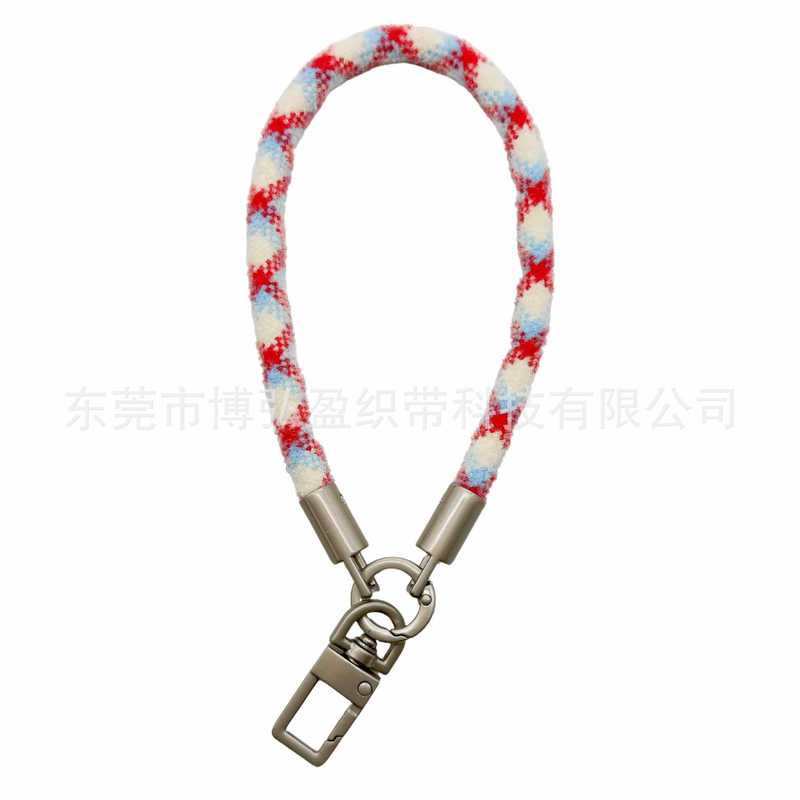 8MM圣诞限定手腕毛毛挂件短款高端手机挂绳包挂钥匙扣挂件DIY|undefined