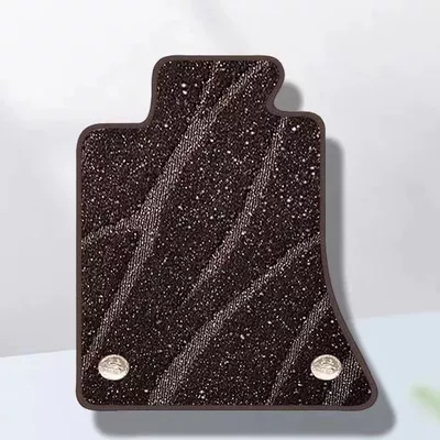 for Car Floor Mats, Starry Sky: Ayaqaltılar (Kovriklər) - upper-level-main-driver-brown-starry-sky-blanket