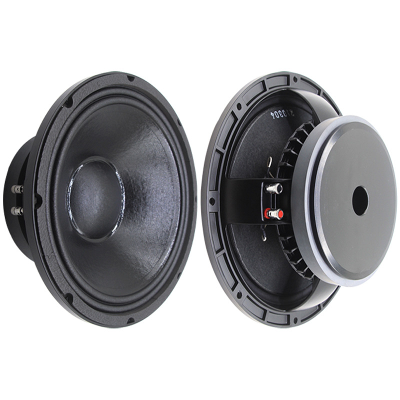 Al comienzo del sonido, altavoz PRO-DE10M150 de 300 vatios, 156 magnético de 65 núcleos, 8 ohmios, woofer de 10 pulgadas