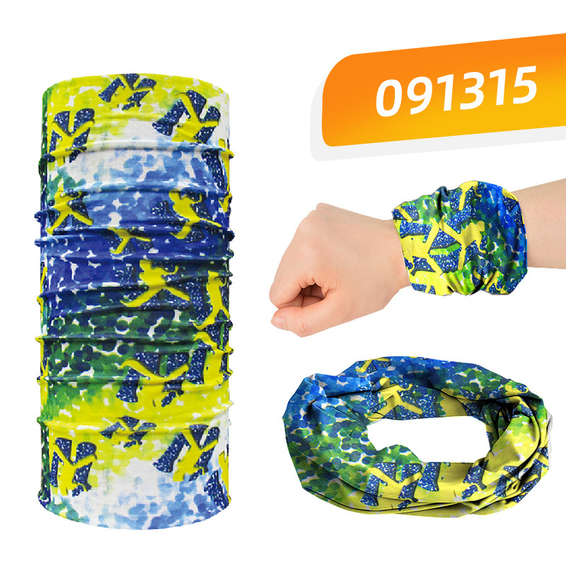 Al Aire Libre ciclismo sol protección hielo seda sin costuras bufanda deportes transpirable sudor-absorbente pesca multi-funcional variedad magia bufanda