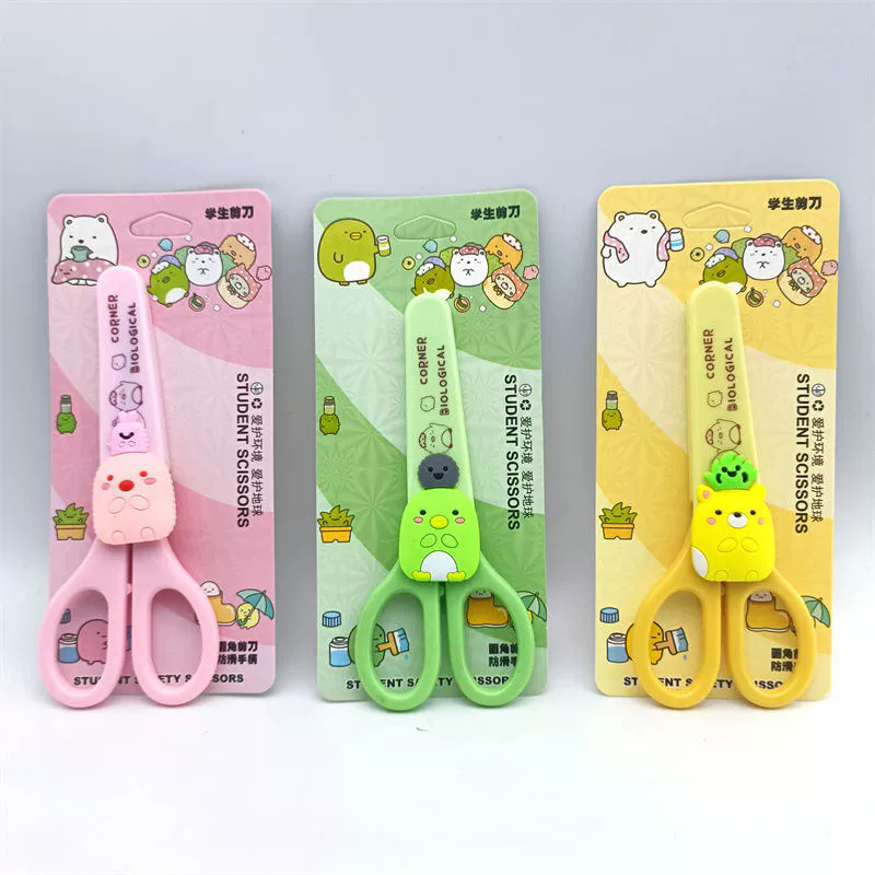 9105JD-JLSW 코너 생물 핸드 가위 [랜덤]