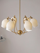 后現代陶瓷吊燈法式中古風客廳創意民宿餐廳卧室書房設計師簡約燈