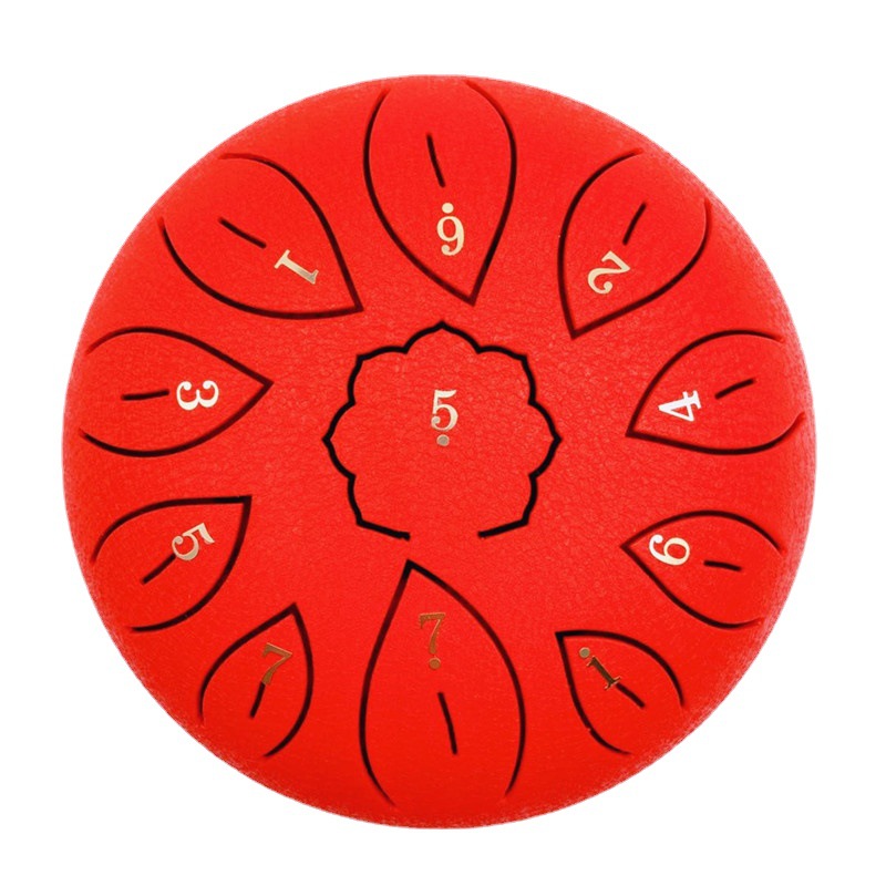 Instrumento musical tambor etéreo 6 pulgadas 8 tonos/11 tonos tambor etéreo C tambor de mano afinado tambor de lengua de acero instrumento musical para niños exclusivo transfronterizo