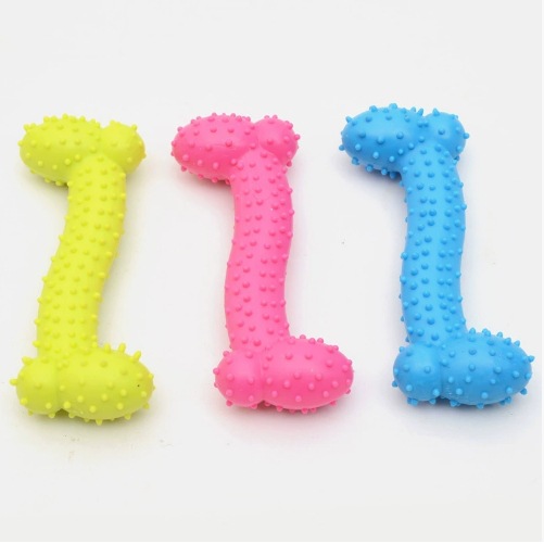 TPR caucho grande hueso mascota juguete gato y perro de alta calidad molar comercio exterior al por mayor gato y perro juguete