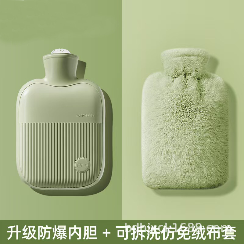 热水袋注水女热敷暖肚子大小号暖水袋灌水暖手宝冲水暖手袋Q3046|undefined