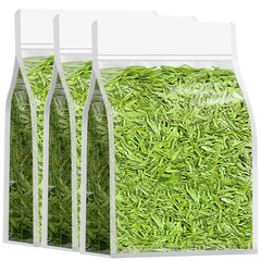 龍井緑茶 2024 新茶 本場浙江産 豆風味の若芽春茶 自分用茶 バルク 500g