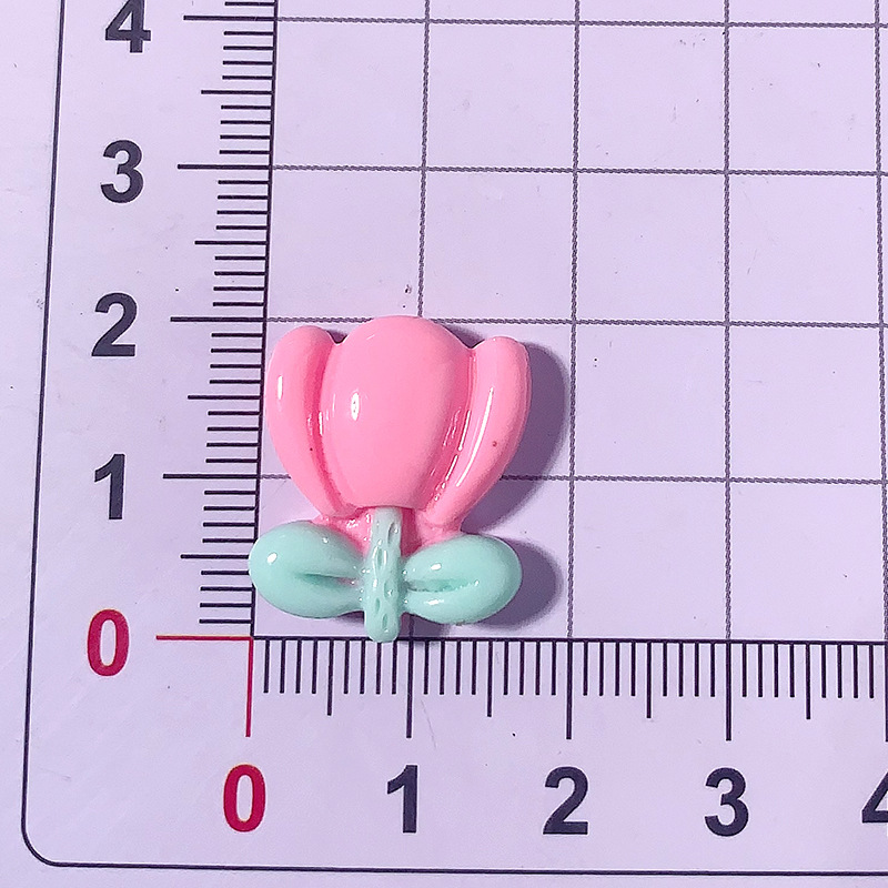 Girasoles brillantes flores de sol tulipas accesorios de resina de flores DIY adornos de cabello hebilla de zapatos parches de caso de teléfono móvil