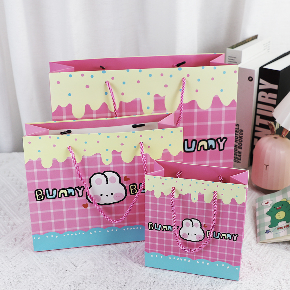 Pink BUNNY bolsa de Rabbit-XR1012 * pequeño 14,4*6,8*15,5 cm solo