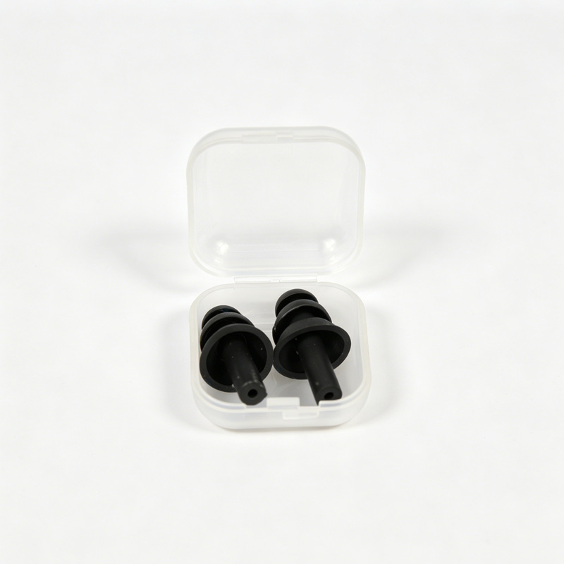 Tapones para oídos de esponja reducción de ruido tipo árbol anti-ruido dormir nadar silicona impermeable de tres capas tapones para oídos de natación para niños