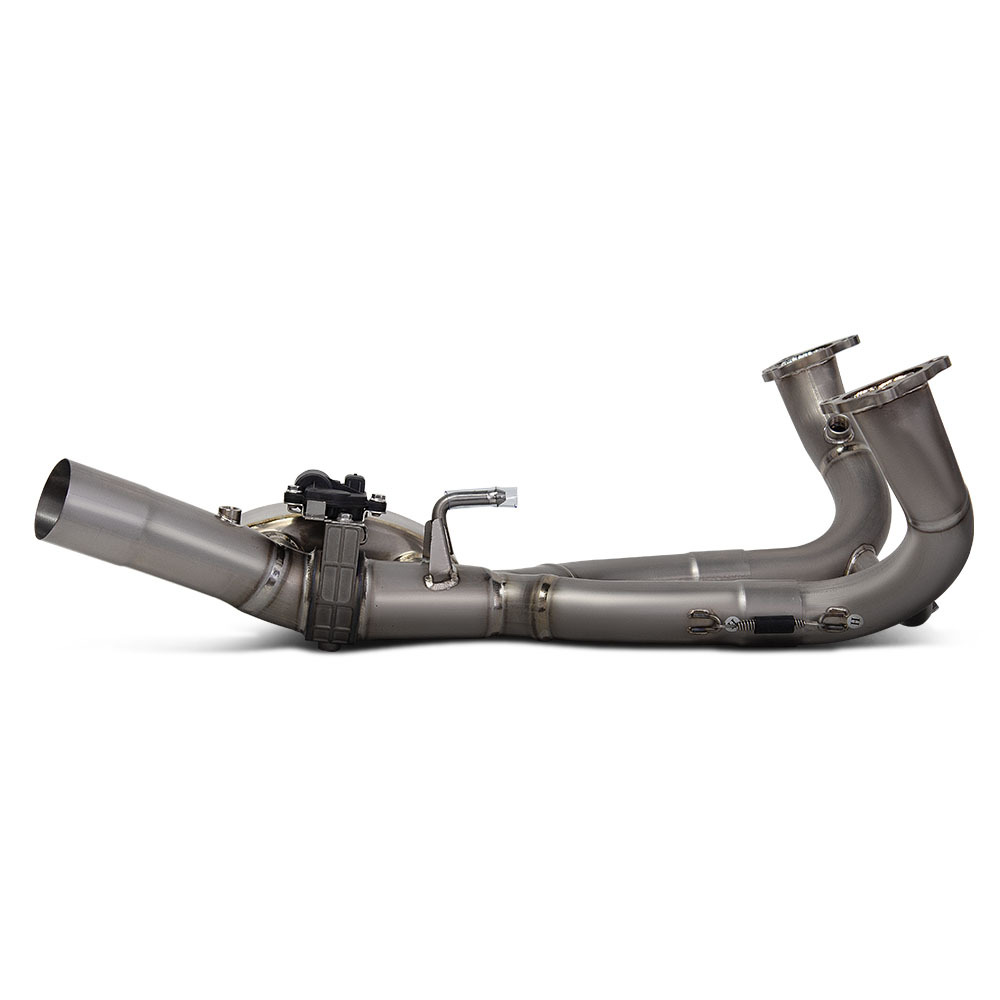 Suitable for Bmw Motorcycle Exhaust Modification R1250Gs/Adv Waterbird Valve Titanium Alloy Front Section 65mm