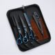 Cross-border 6-inch barber scissors hairdressing scissors suit household barber scissors flat teeth scissors stainless steel