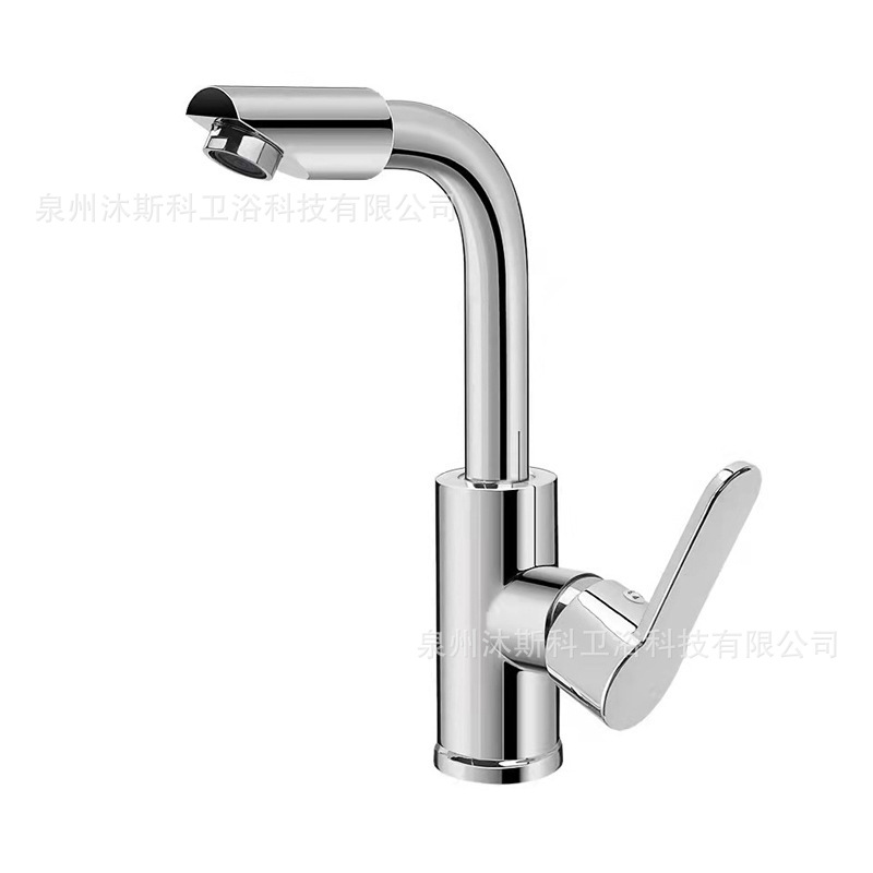 Piscina de tres vías fría y caliente 2 en 1 lavabo de verduras doméstico lavabo de agua lavabo giratorio grifo para cocina