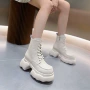 内增高厚底新款百搭短靴