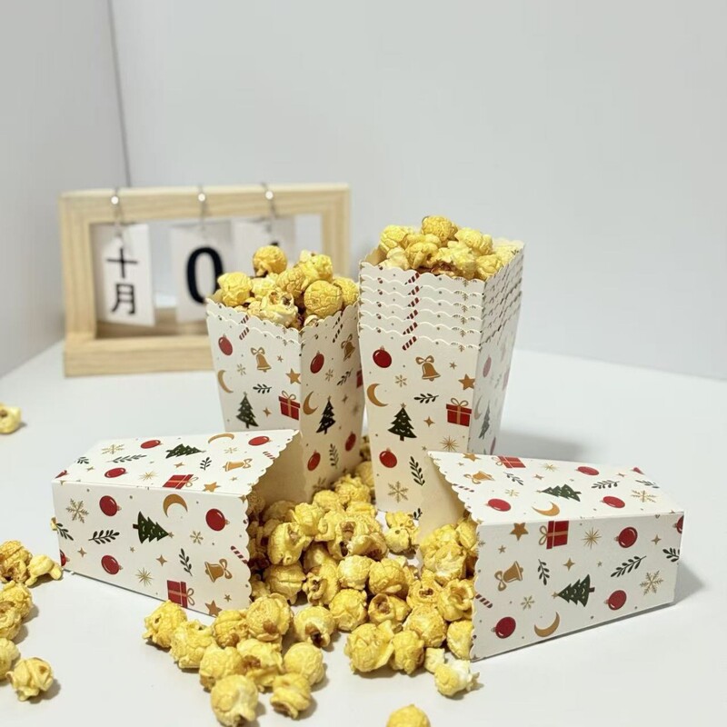 Birthday and holiday popcorn boxes, various colors, paper buckets, paper boxes, popcorn cups, disposable popcorn packaging boxes – factory Birthday and holiday popcorn boxes, various colors, paper buckets, paper boxes, popcorn cups, disposable popcorn packaging boxes – factory