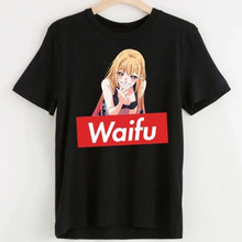 Waifu Sexy Anime Girl Printed Tshirt Japanese ACG Cartoon Ha
