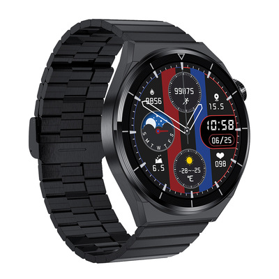 HTD3MAX新款1.6寸大屏智能手表帶支付寶藍牙通話血壓血氧運動防水