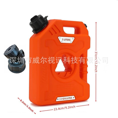 Fuel Canister Cross-Border Exclusive Supply – Fuel tank - 3-liters-orange-faucet