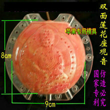 双面莲花座观音90苹果梨生长人参果定形范制葫芦定型模具采摘园用