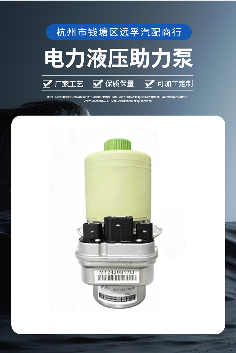 Electric Power Steering Pump 6Q0423156Ab Suitable for Volkswagen Polo/Audi A1 Steering Power Pump